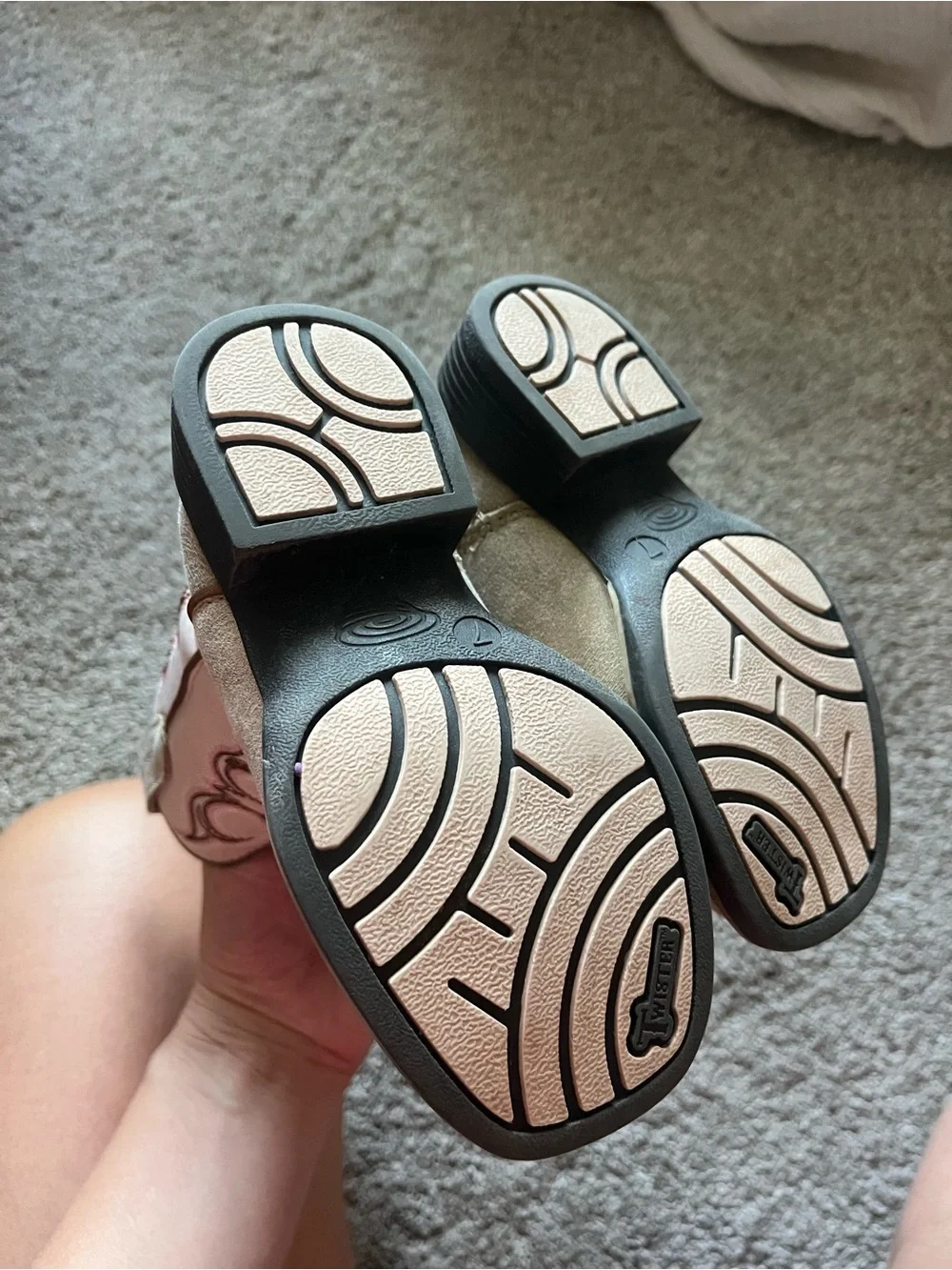 Twister Girls Western Cowboy Boots Toddler size 7